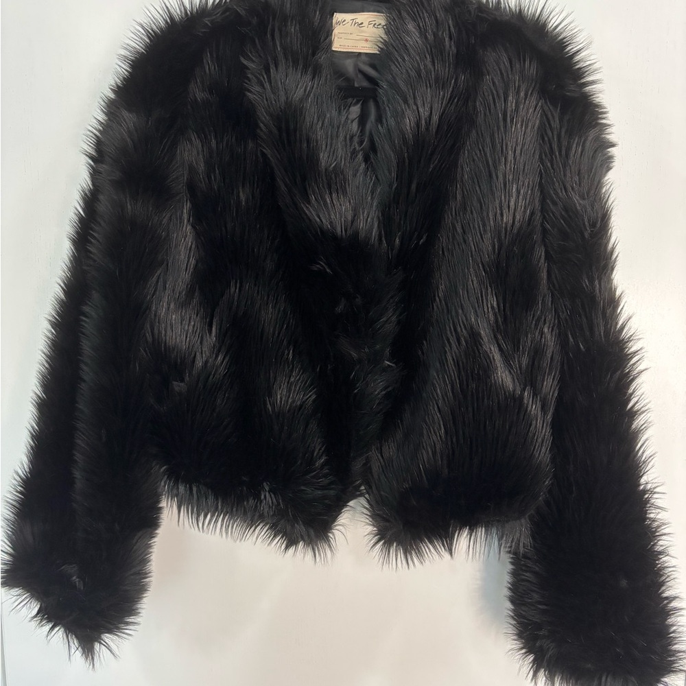 We The Free Black Teddy Jacket